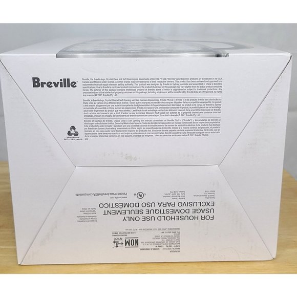 Breville Kitchen Breville Bke595xl The Crystal Clear Glass Electric